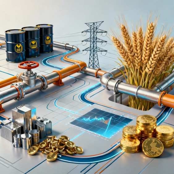العلاقة بين أسواق الطاقة وأسواق السلع الأخرى